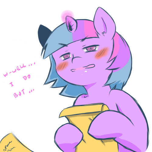 Darn it! How’d they figure out one of my top fetishes; that I get off to other’s getting off to me getting off to them getting off on my art?! [Cold Blooded Twilight flees the scene]