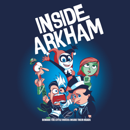“Inside Arkham” T-Shirt is just 11 bucks (a one day deal)Get the Shirt: http://bit.ly/in