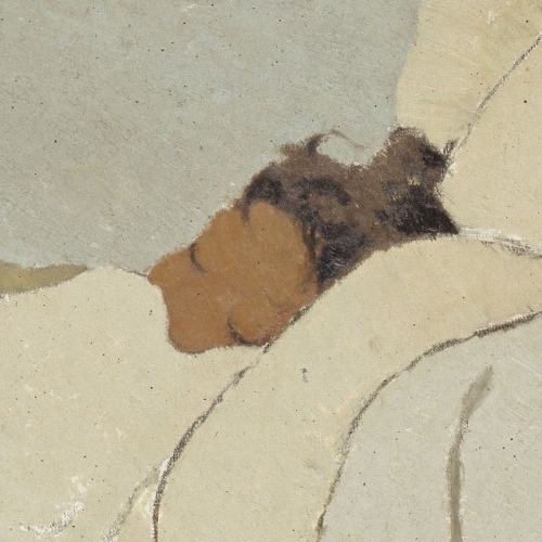 Edouard Vuillard, In Bed (detail), 1891