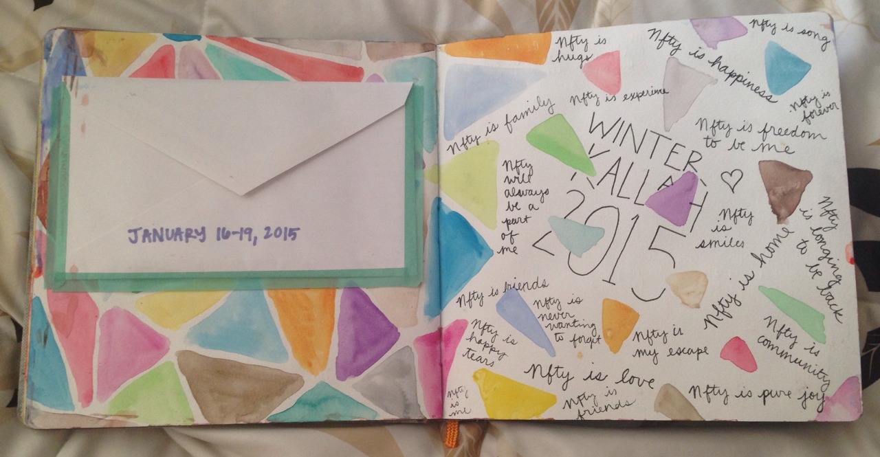 beartsybehappy:  Journal pages, December to February