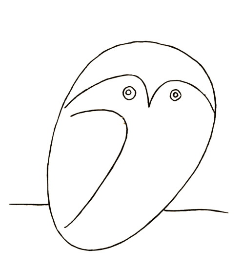 Owl by Pablo Picasso, 1948