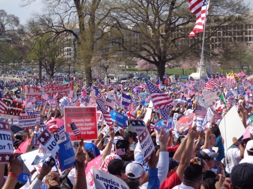 aflcio:Rally on Capitol Hill for immigration reform on 4/10 America’s Unions Ensuring Immigration 
