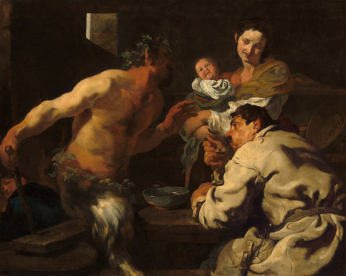 The Satyr and the Peasant, by Johann Liss, National Gallery of Art, Washington.