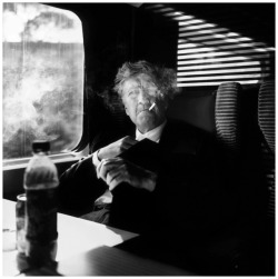 connieportershiplog:  blueblackdream:Ludovic Carème, David Lynch, n/d  The loves of David Lynch:coffee, Coca Cola and cigarettes.