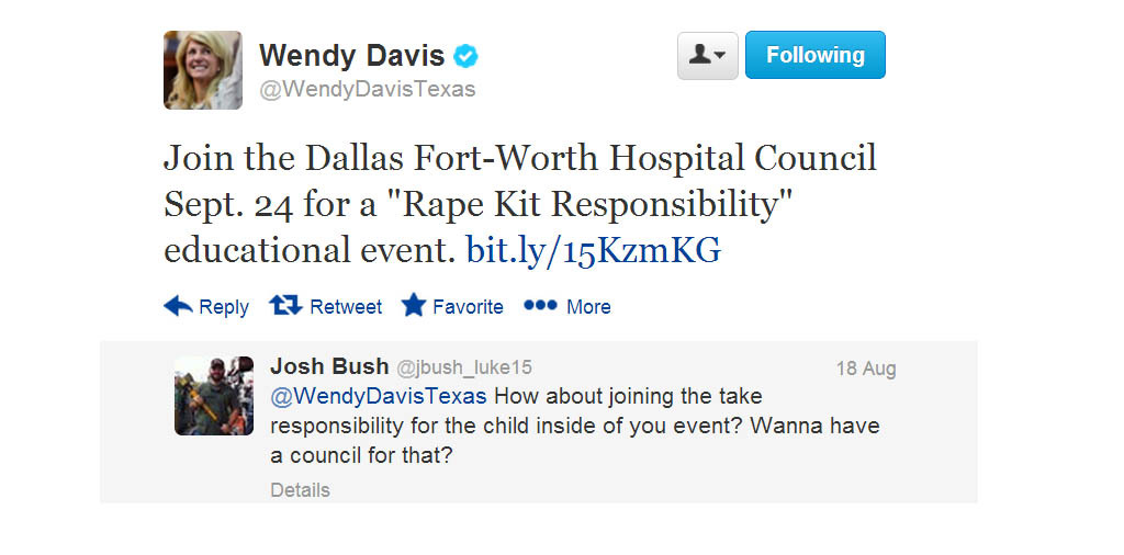 crissle:  wendy davis is a smart, progressive woman in a big ass red state. God bless