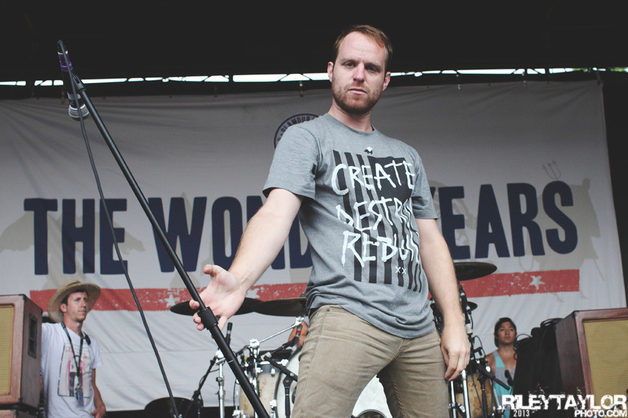 backseatmarinade:  The Wonder Years at Vans Warped Tour 2013 (by RileyTaylorPhoto.com)