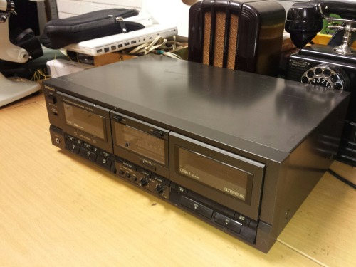 Technics RS-TR165 Stereo Double Cassette Deck, 1990