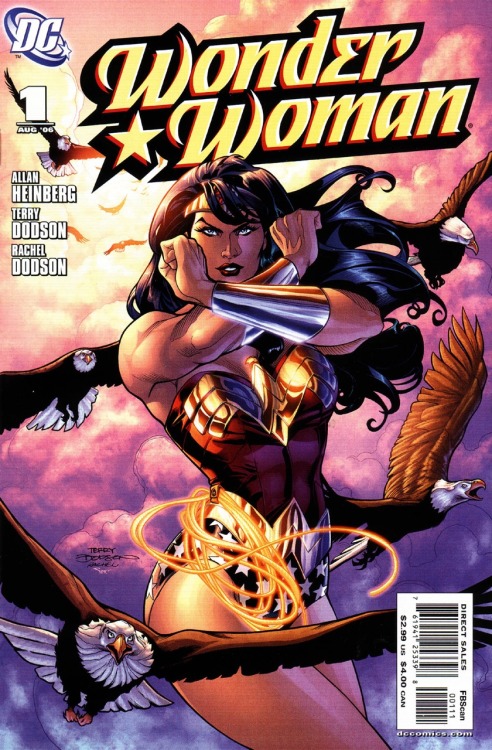 ungoliantschilde:  the Variant Cover for Wonder Woman, Vol. 3 # 01 was penciled by AdamKubert.Tumblr.com and colored by Alex Sinclair. the variant artwork was superimposed over the regular cover artwork, which was penciled by Terry Dodson and inked by