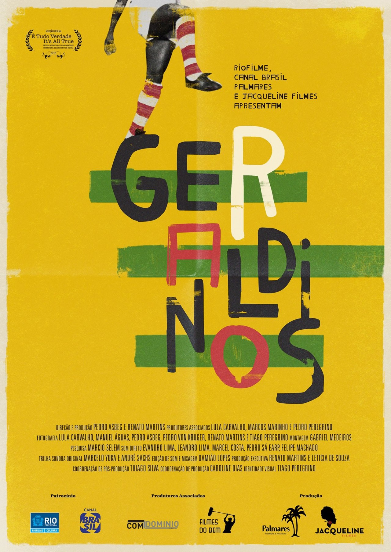 “Geraldinos” (idem) - cinema.
O diretor Pedro Asbeg, fez antes o ótimo “Democracia Corinthiana”. Fui vê-lo num festival e o diretor estava presente, após a sessão houve um bate-papo. Pedro, carioca, foi muito simpático com o público paulista. Ali,...