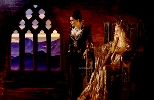 kayryn: The Rulers // Swan Queen (racethewind10 requested a remake of mishka47′s gorgous manip