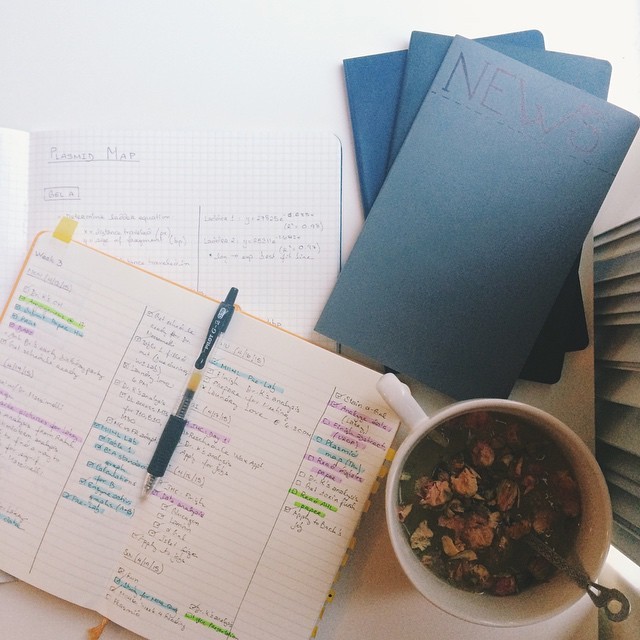 lacepearlsandcombatboots:  4/19/15I’ve started to study at home more now that I