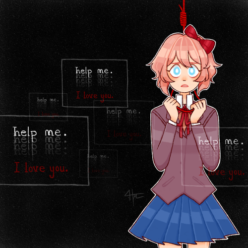 Poor girl Sayori. I love her so much.