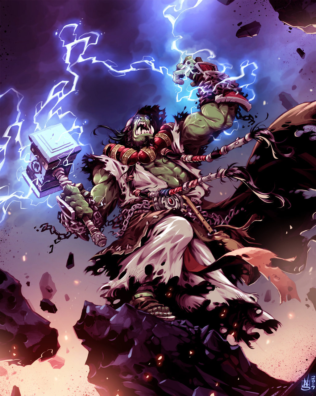 artsofheroes:  Thrall by Nicolasaviori