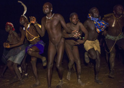 Bodi Tribe Men Celebrating The Kael, Hana