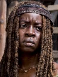 nazipunchercharacteroftheday:Today’s Nazis Punching Character of the Day Is: Michonne from “The Walking Dead”