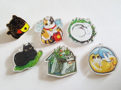 Hey! I’ve put a small batch of the lucky black cat pins up on tictail! Comiclysmic on Tictail!