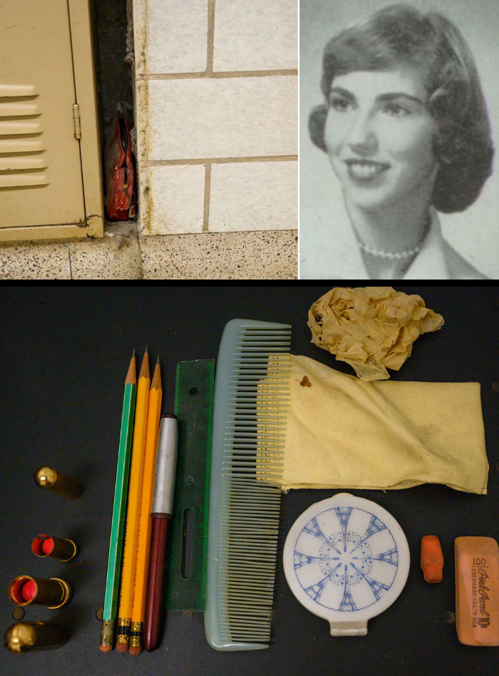 Lost purse in Ohio: Teen in North Canton lost her handbag in 1957. A  custodian found it behind a locker 62 years later, a time capsule providing  a glimpse into her life -