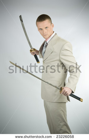 aidn:  soul-sampler:  aidn:  choose your fighter  Who needs stock photos of people in business attire wielding swords  you, so you can choose your fighter 