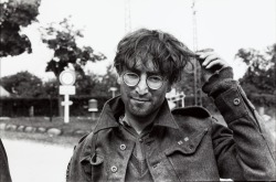 god–save–the–queen:  John Lennon on the set of How I Won The War (1967) in Spain, during the autumn of 1966.