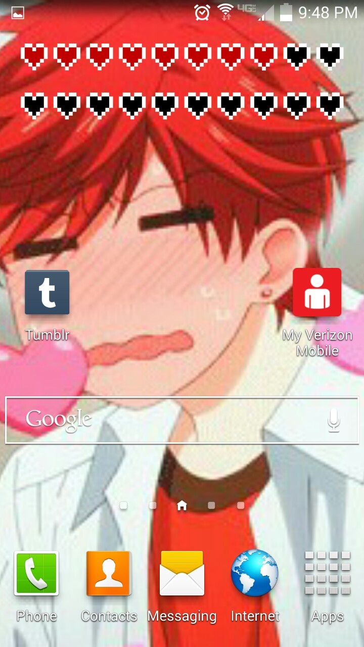 q-bone:  Finally thought of a background for my phone. I’ve honestly never felt