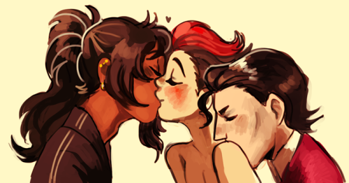 sukkanen:  ot3 kisses
