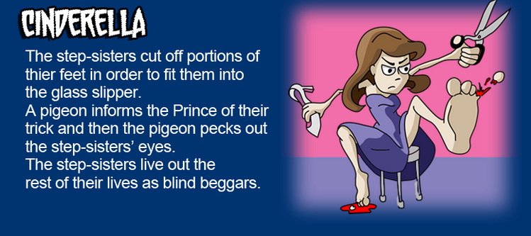 unexplained-events:  Original “Fairy” Tale Endings