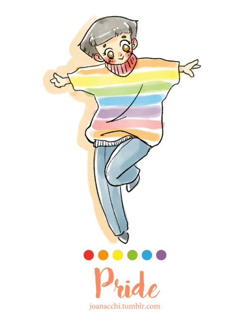 joanacchi:It’s Pride month!Facebook | Redbubble | Commissions Open! | Twitter  |  Instagram | Colori