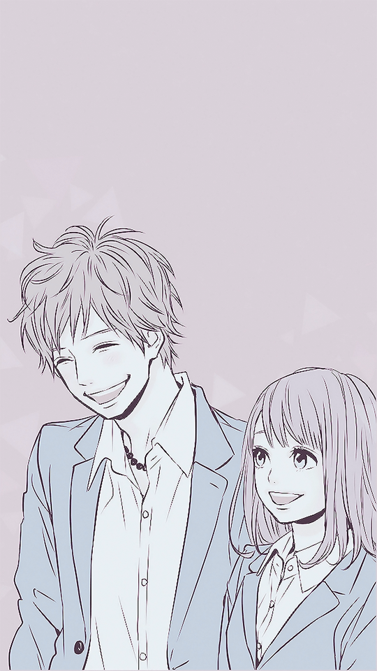 dailyshoujo:  simple and cute orange phone backgrounds 