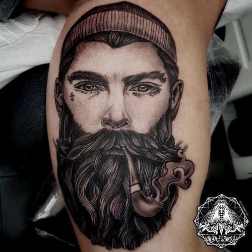 the power of the beard #johanespinoza @tattoome21.es #tattoome21.es #tattoome #fuengirola #tattoomal