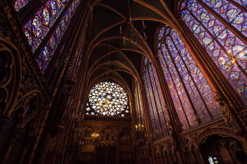 vintagepales2:Sainte-Chapelle, Paris  