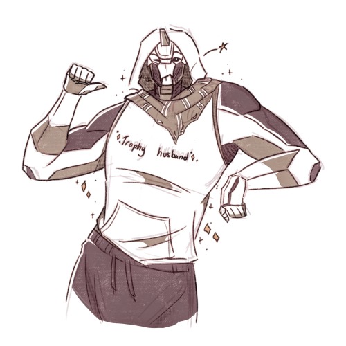 Cayde Is Also Enjoying His New Tshirts