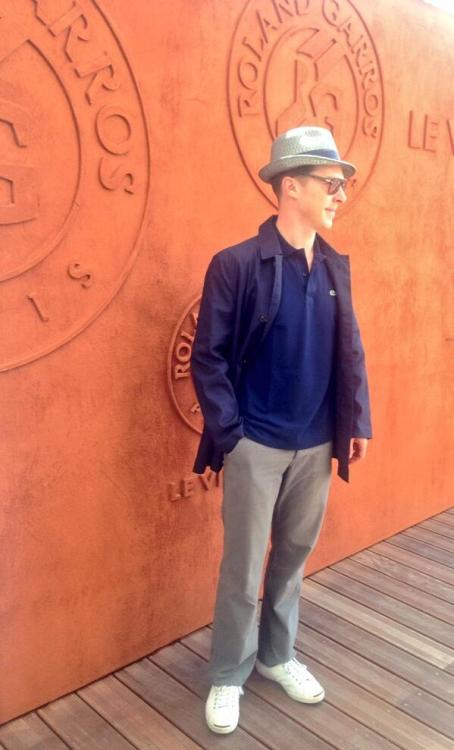 tallulah99:londonphile:londonphile:@LACOSTE_UKBenedict Cumberbatch arriving in the @Lacoste Village 