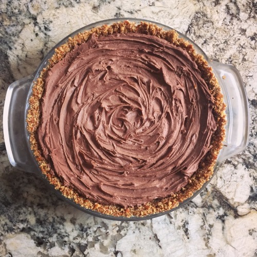 aud-berry:  Chocolate, peanut butter pie with a pretzel crust. Simply perfection.