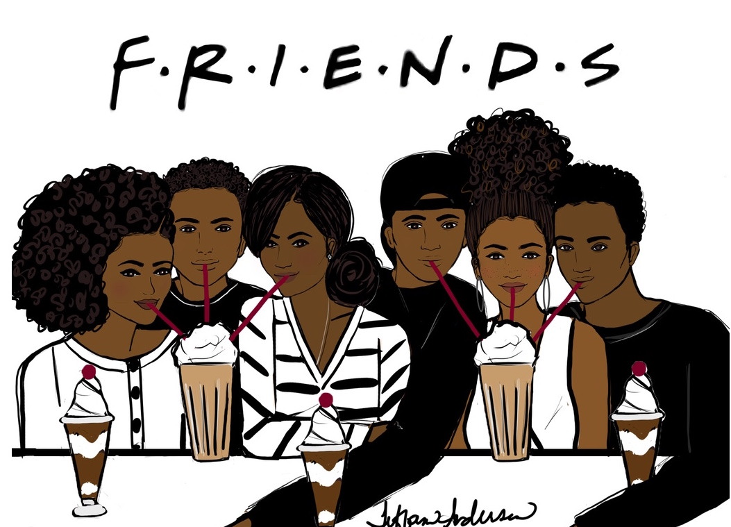 ardnale:  tiffaniandersonillustration:  I’ll be there for you….   If friends