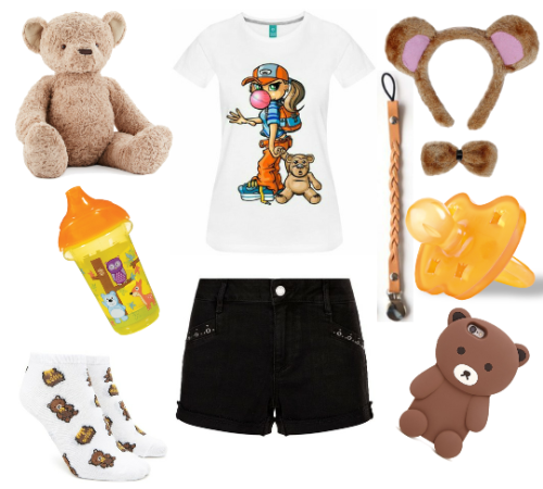 Teddy Bear Themed Little Girl! (Requested by @little-girl-terror )