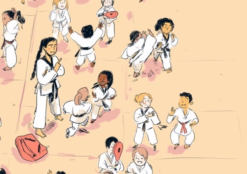 Some taekwondo kids !