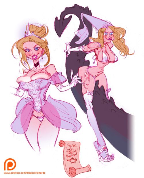thepaulrichards:  Fun with princesses!  https://www.patreon.com/thepaulrichards   < |D’‘‘
