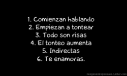 death-muerte:  whereareyourfeelings:  painisuseful:  7. Él no se enamora de ti 8.Te das cuenta que le importas un carajo 9. Sigues enamorada de él.   10. Depresión  sientes que moriras sola 