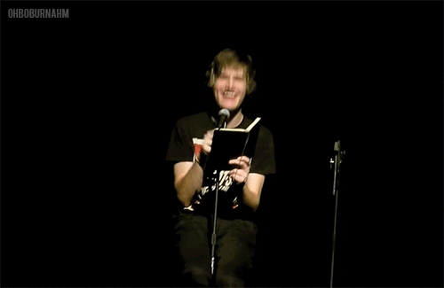 oh-bo-burnham:Bo Burnham’s reaction to when an audience member farts during the show. (x)
