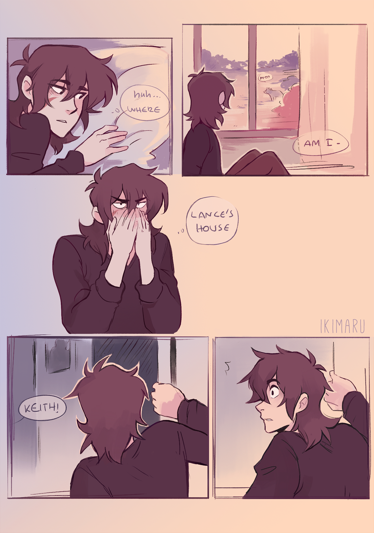 part 3 ft Keith trying to escape his feelings and indecisive Lancefirst | &lt; part