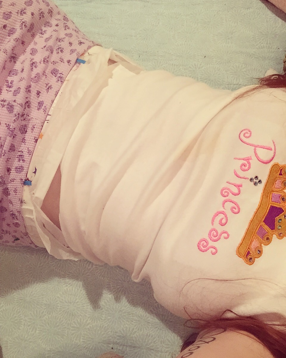 crinklebug:  Too shy to ask for a change! Just a bashful little girl.