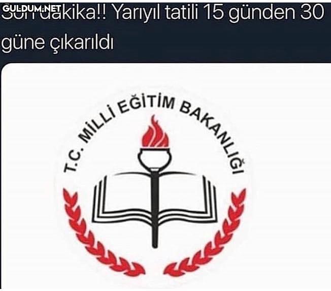 Son dakika!! Yarıyıl...