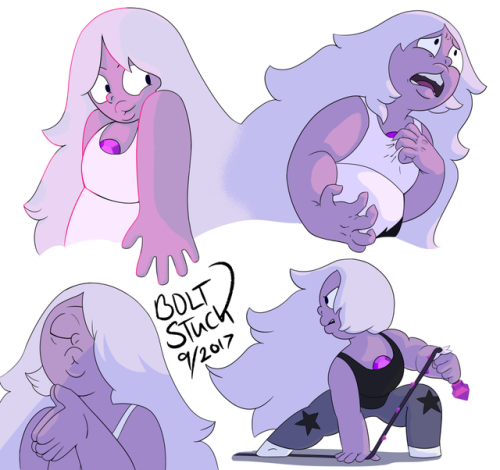 Porn photo boltstuck: Hello, please accept these Amethysts.