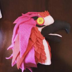 haviary:  Another Great Undertaking #arakkoa #arakkoaadherent #plush #doll #worlfofwarcraft #bird #birdpeople #crafts #sewing 