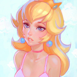 Spyrale:  Princess Peach By Ilya Kuvshinov  &Amp;Lt;3