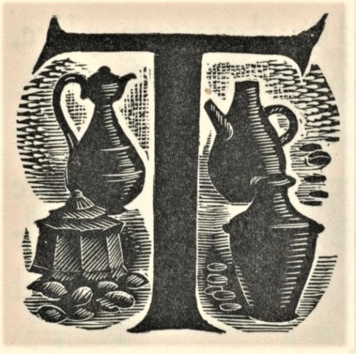 Typography TuesdayLast week we presented wood engravings by the English-American artist Nora S. Unwi