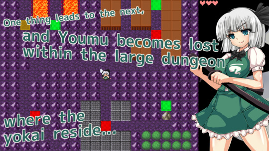 Porn photo Youmu Konpaku Dungeon of Lewd Creatures 