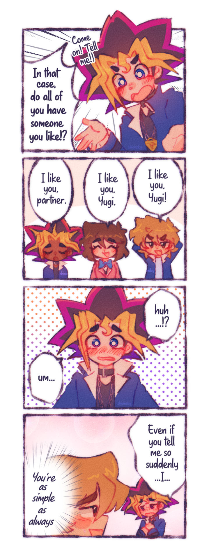 Silly Comic.. I Love U Yugi!!!