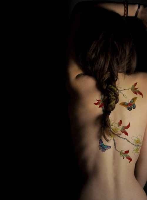 kittison:A collection of nature-inspired tattoos.