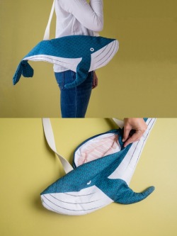 sosuperawesome:  Accessories - including the Whale Bag, Shark Backpack and Turtle Purse - by Don Fisher Shop on EtsyMore like this 